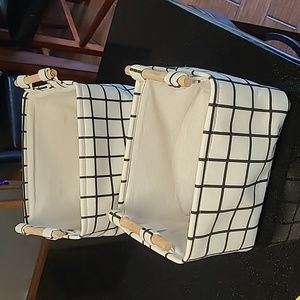 Canvas Storage Baskets